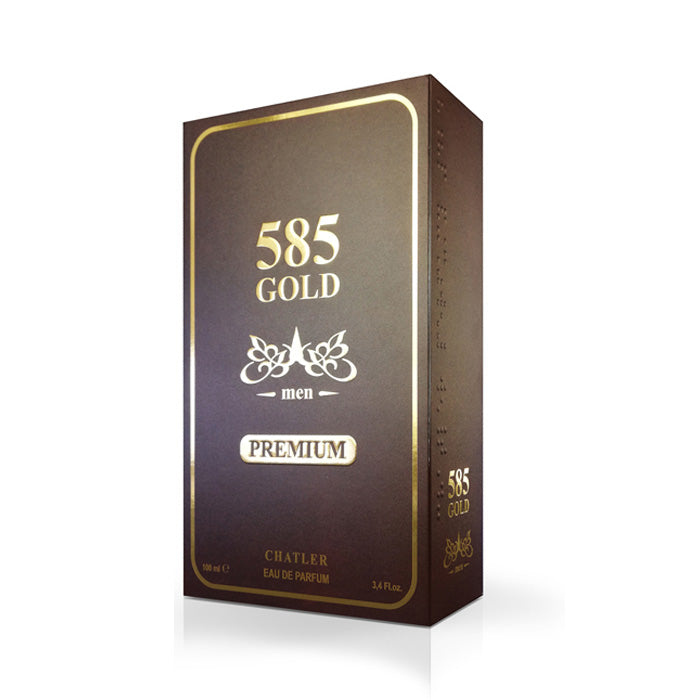 585 Gold Premium Men EDP ✨ 100ml | Bold Cinnamon & Tobacco with a Warm Patchouli Base