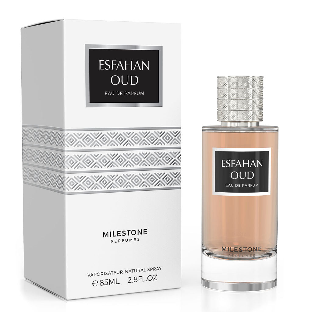 Esfahan Oud EDP ✨ 85ml Unisex | A Rich Blend of Oud, Rose & Saffron for an Unforgettable Scent