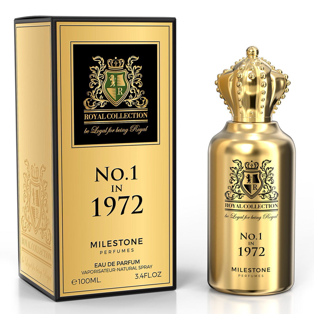 Royal Collection No.1 in 1972 Unisex EDP ✨ 100ml | A Luxurious Blend of Osmanthus, Leather & Sandalwood