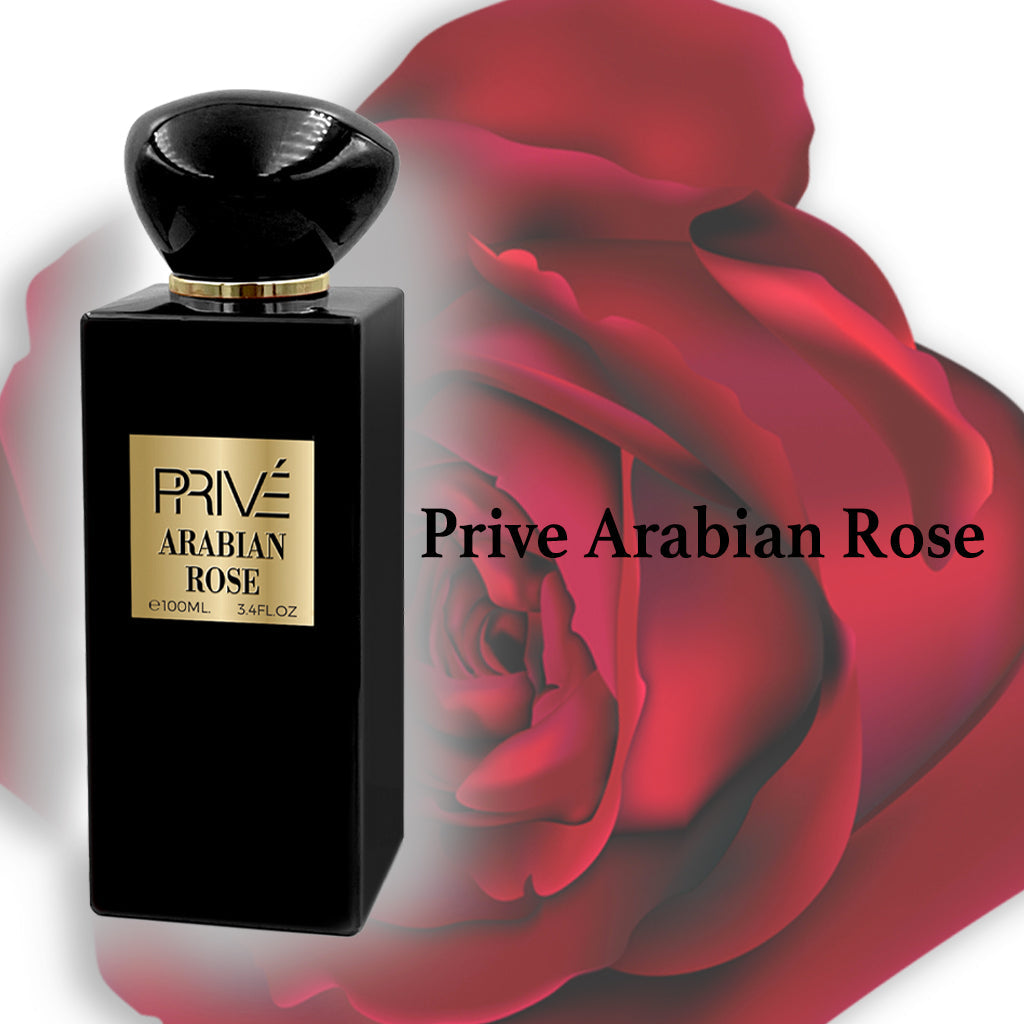 PRIVE Arabian Rose (Unisex) 100ML ✨ | A Floral and Woody Masterpiece with a Touch of Creamy Vanilla