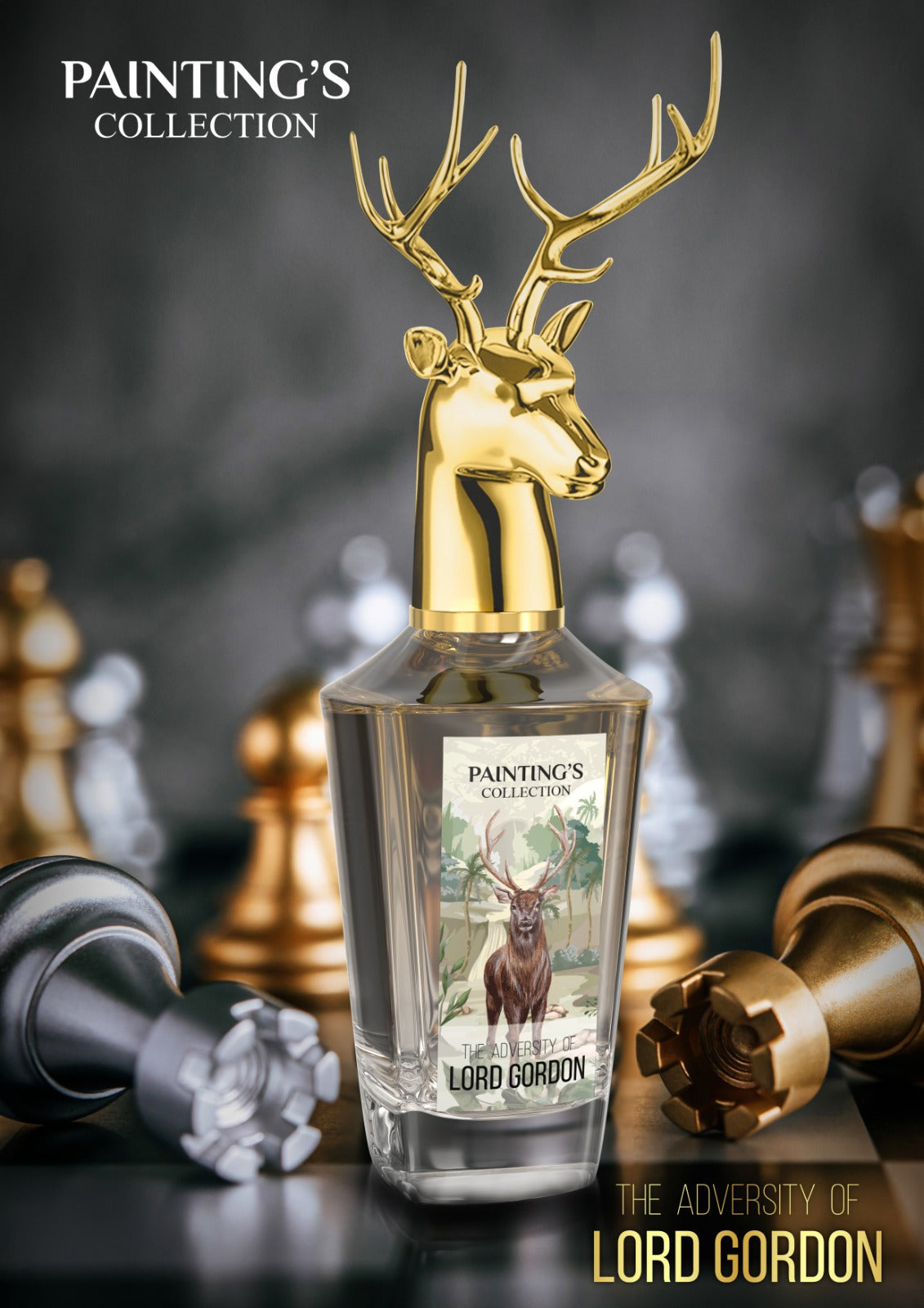 Painting Collection The Adversity of Lord Gordon EDP ✨ 100ml | A Fragrance of Resilience and Noble Strength