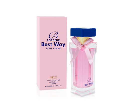 PRIVE Bordeaux Best Way Pour Femme EDP ✨ 100ML | A Bold, Floral Elegance with Warm, Woody Undertones