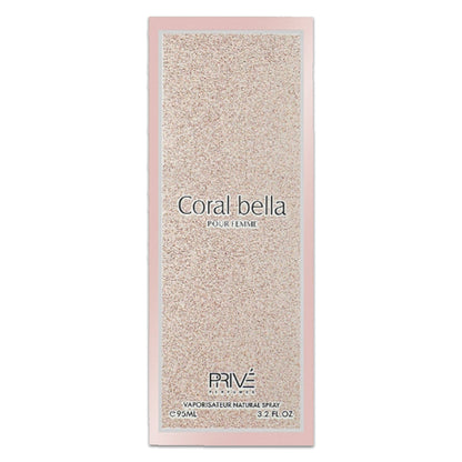 Coral Belle Pour Femme EDP ✨ 95ML | A Sweet and Floral Harmony with a Touch of Warmth