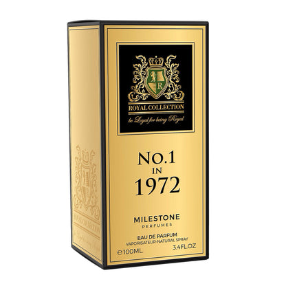Royal Collection No.1 in 1972 Unisex EDP ✨ 100ml | A Luxurious Blend of Osmanthus, Leather & Sandalwood