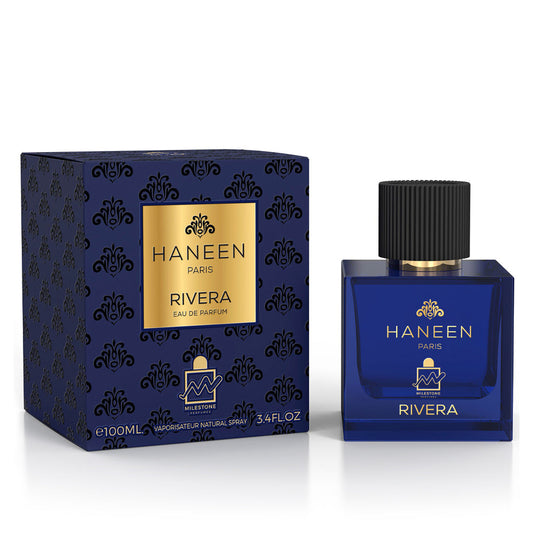 Haneen Rivera Unisex EDP ✨ 100ml | A Bold and Elegant Blend of Saffron, Rose & Leather