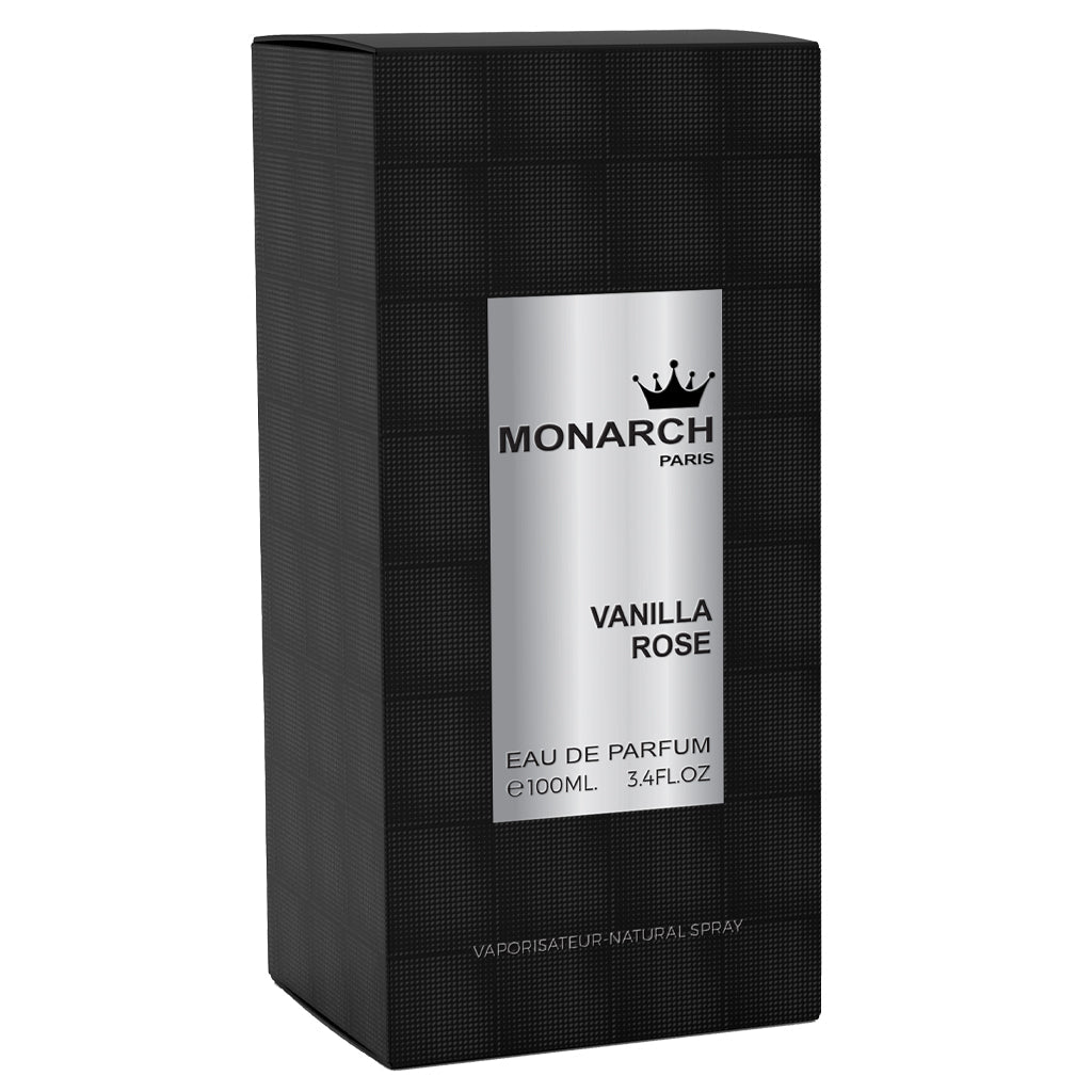 Monarch Vanilla Rose Unisex EDP ✨ 100ML | A Sweet and Citrusy Blossom with a Warm, Musk-Infused Base