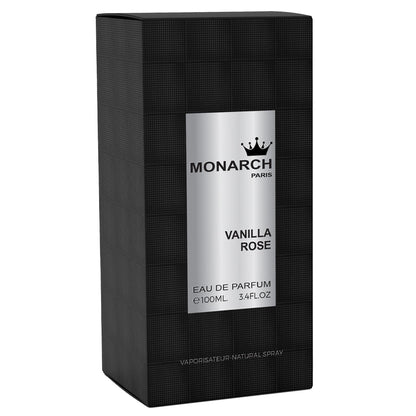Monarch Vanilla Rose Unisex EDP ✨ 100ML | A Sweet and Citrusy Blossom with a Warm, Musk-Infused Base
