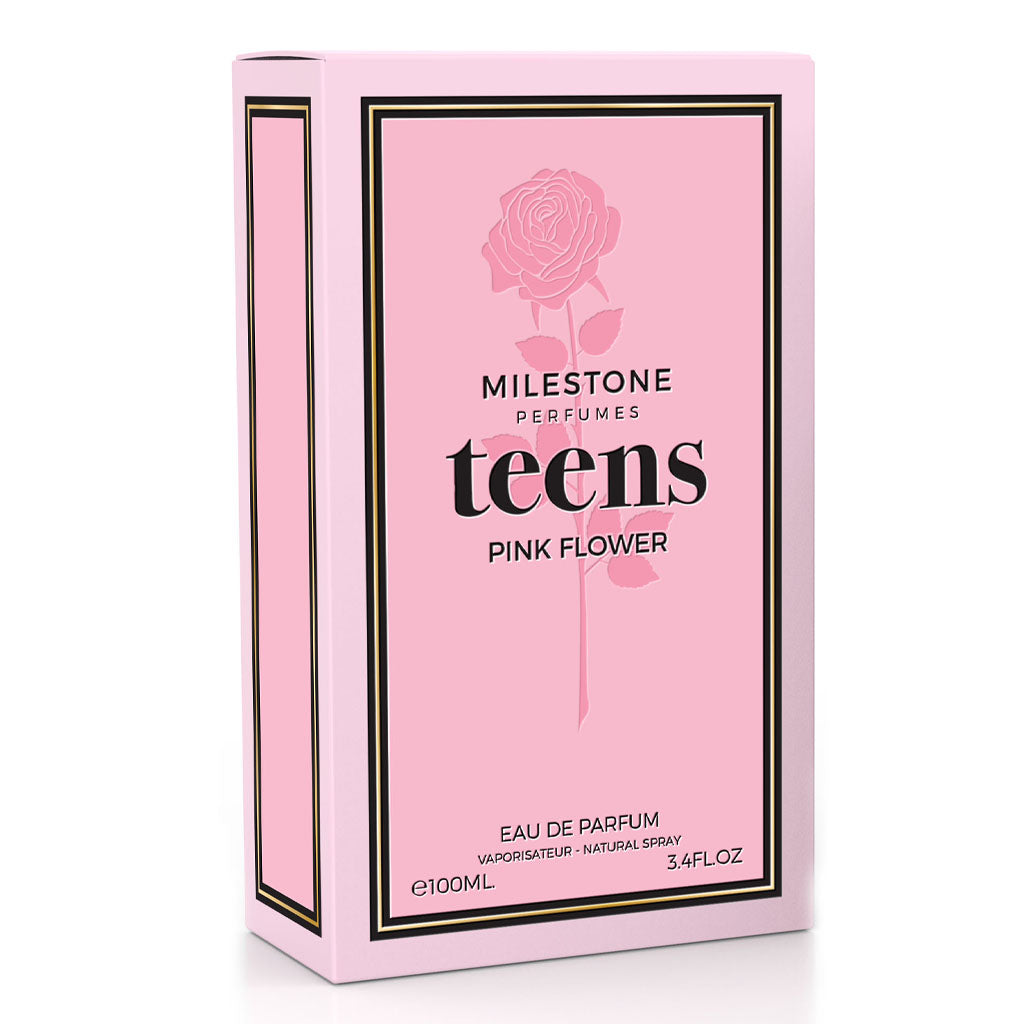 Teens Pink Flower Pour Femme EDP ✨ 100ML | A Sweet, Fruity Floral with a Warm, Playful Base