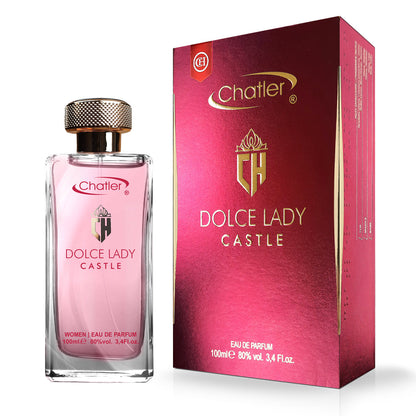 Dolce Lady Castle EDP ✨ 100ml | Sparkling Citrus with a Sweet Cherry Heart