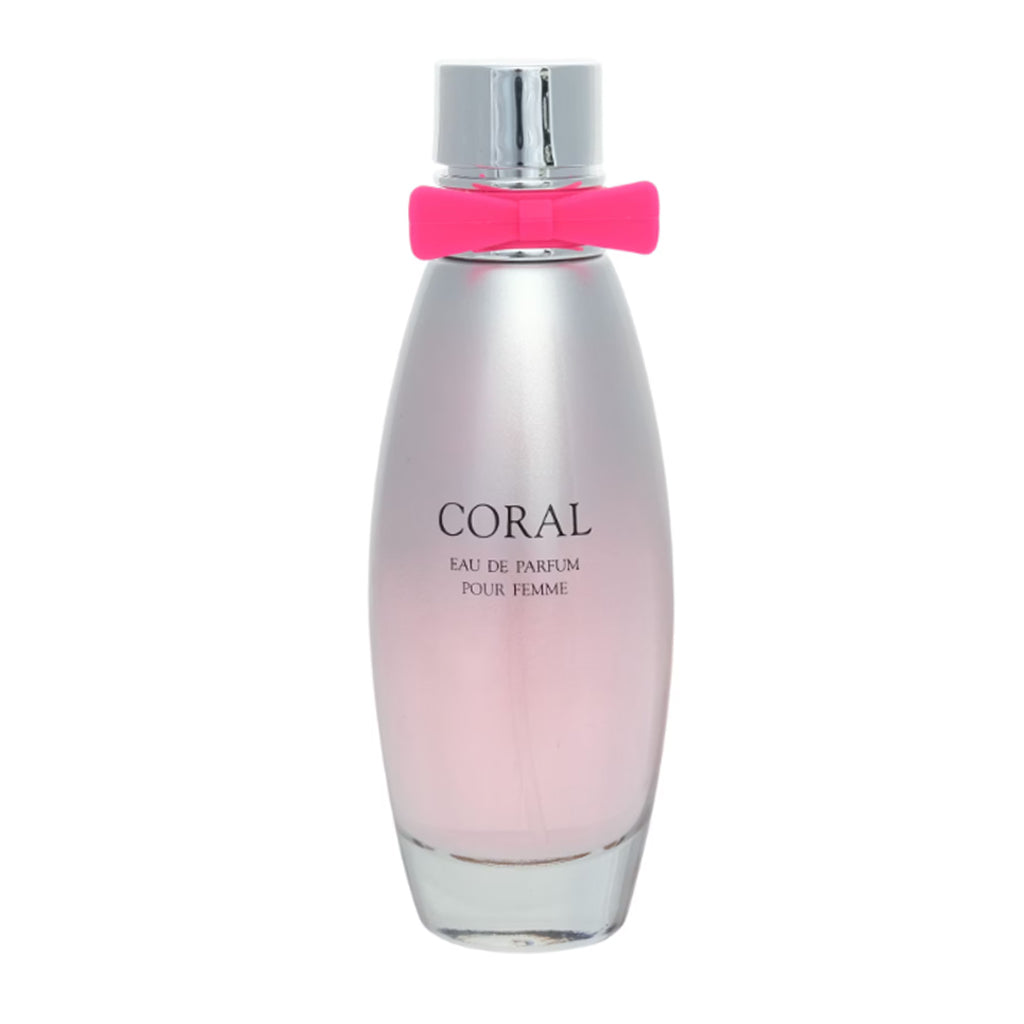 Prive Coral Pour Femme EDP ✨ 95ML | A Fresh, Velvety Blossom of Fruity and Floral Notes