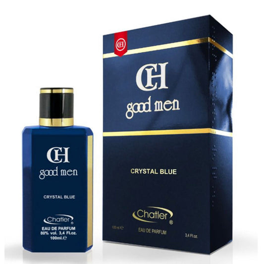 CH Good Men Crystal Blue EDP ✨ 100ml | Spicy Freshness with a Bold Woody Base