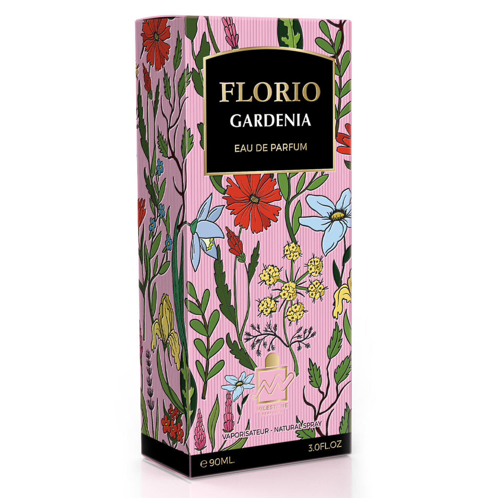 Florio Gardenia EDP ✨ 90ML | A Floral Symphony of Pear Blossom, White Gardenia & Jasmine
