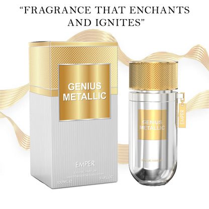 EMPER Genius Metallic Eau De Parfum 100ML (UNISEX)