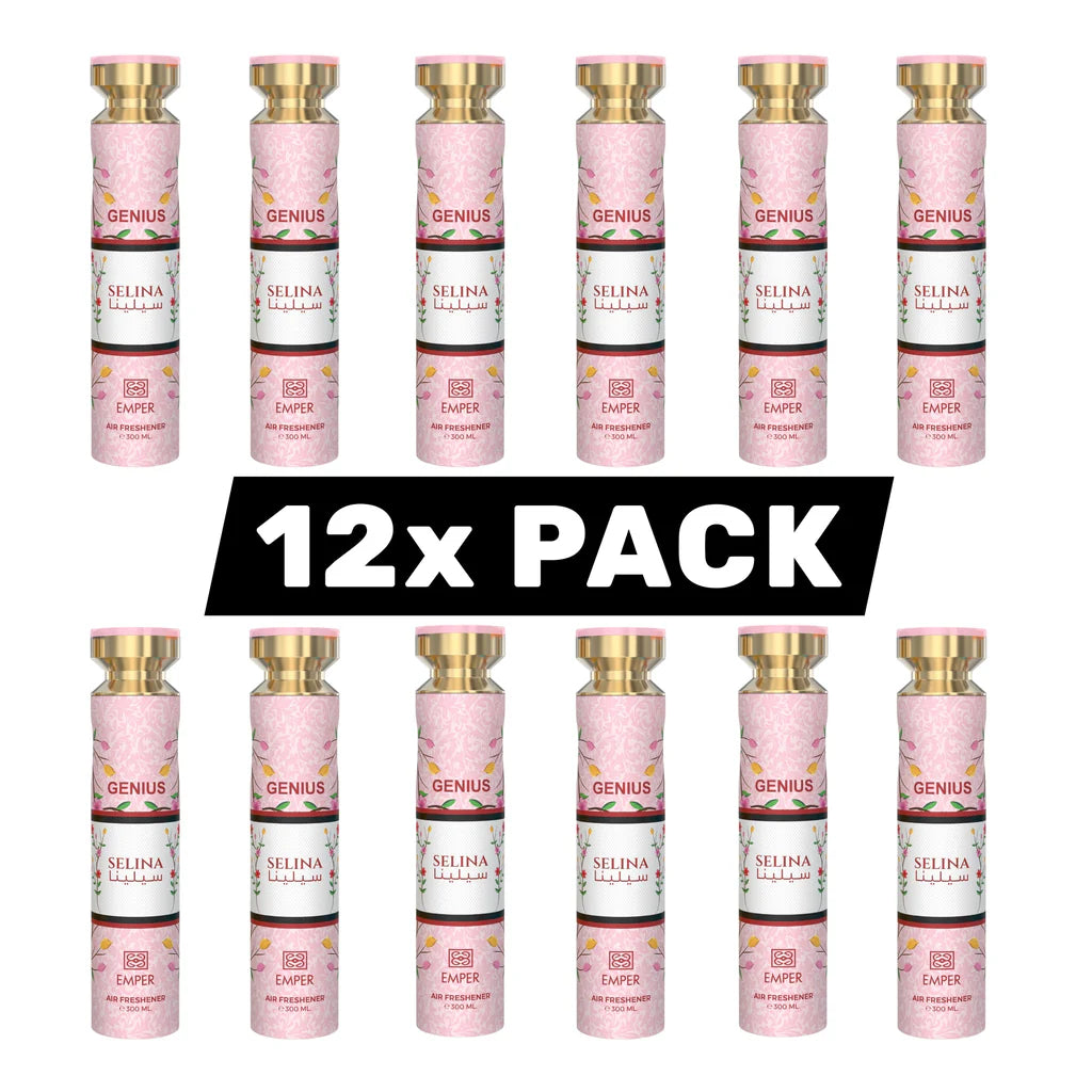 Genius Selina Air Freshner 300ml 12x Pack