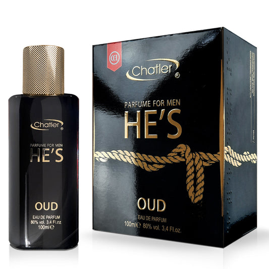 He's Oud EDP ✨ 100ml | Unisex | Opulent Oud with Lavandin & Vanilla Elegance