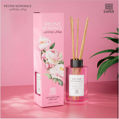 EMPER Peony Romance Reed Diffuser 100ml 3x PACK